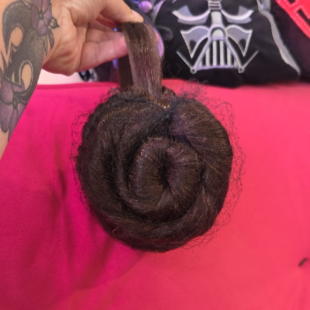 Princess Leia Hair Bun Head Band